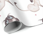 Siamese Cat Cadeaupapier (Rol Hoek)