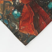 Siamese Cat Christmas  Beach Fleece Deken (Hoek)