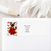 Siamese Cat Christmas Holiday  Etiket (Insitu)