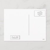 Siamese Cat Christmas Lights beroemd gemaakt door  Feestdagenkaart (Achterkant)