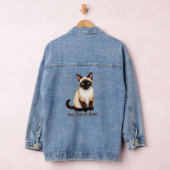 Siamese Cat Denim Jacket (Hangar)