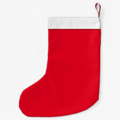 Siamese Cat | Funny Cat Holiday Custom Kleine Kerstsok (Achterkant)