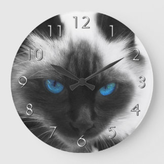 Siamese Cat Grote Klok
