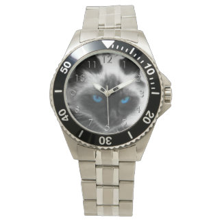 Siamese Cat Horloge