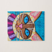 Siamese Cat Legpuzzel (Horizontaal)