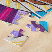 Siamese Cat Legpuzzel (Zijkant)