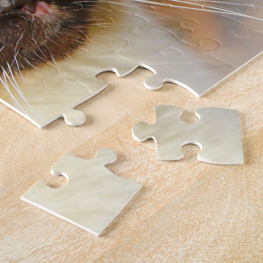 Siamese Cat Legpuzzel (Zijkant)
