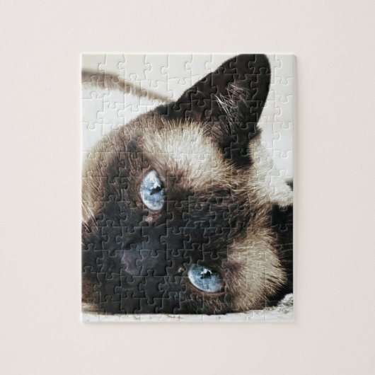 Siamese Cat Legpuzzel (Verticaal)