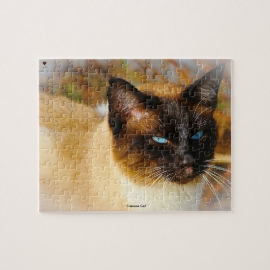 Siamese Cat Legpuzzel (Horizontaal)