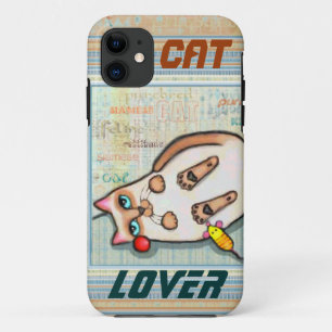 Siamese Cat Lover Hoesje-Mate iPhone 5 Barely daar 11 Hoesje