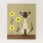 Siamese Cat Lover Legpuzzel (Verticaal)