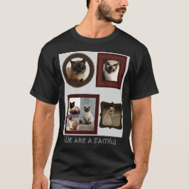 Siamese Cat Lover T-Shirt We zijn een familie