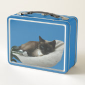 Siamese Cat Lunchbox (Achterkant)