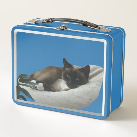 Siamese Cat Lunchbox (Voorkant)