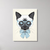 Siamese Cat Mode Smart Canvas Afdruk (Voorkant)