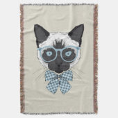 Siamese Cat Mode Smart Deken (Voorkant Verticaal)