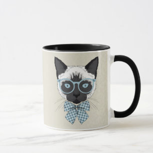 Siamese Cat Mode Smart Mok
