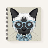 Siamese Cat Mode Smart Notitieboek (Voorkant)