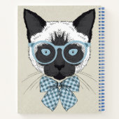 Siamese Cat Mode Smart Notitieboek (Achterkant)