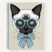 Siamese Cat Mode Smart Notitieboek (Voorkant)