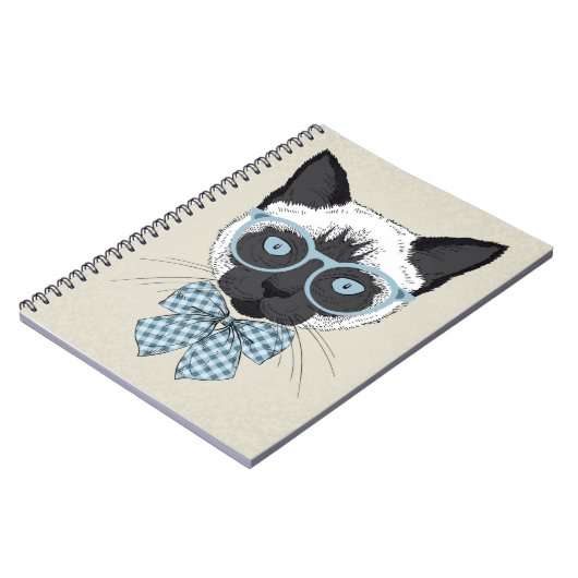 Siamese Cat Mode Smart Notitieboek (Linkerzijde)