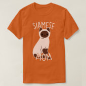 Siamese Cat Mom T-shirt (Design voorkant)