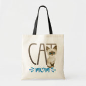 Siamese Cat Mom Tote Bag (Voorkant)