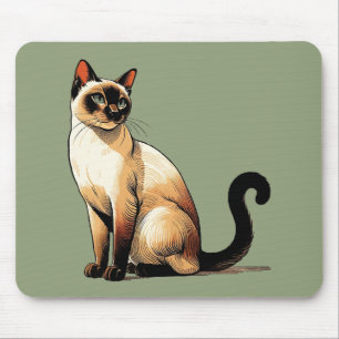 Siamese Cat Muismat
