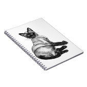 Siamese Cat Notitieboek (Rechterzijde)