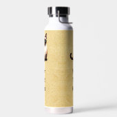 Siamese Cat On Old Paper Waterfles (Links)