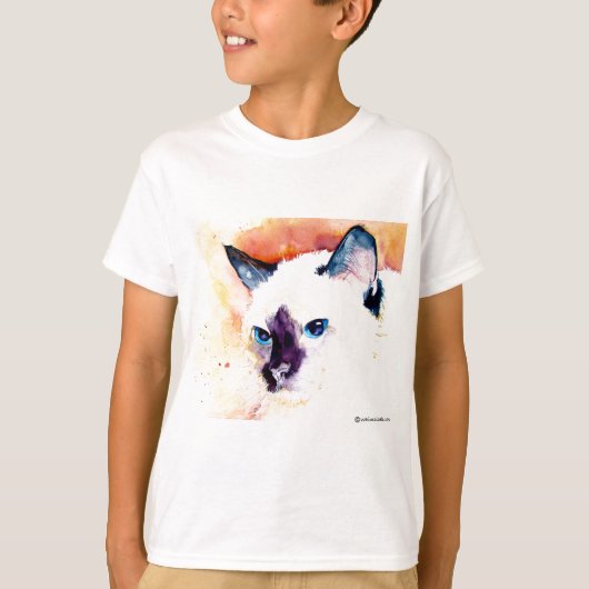 SIAMESE CAT-overhemd T-shirt (Voorkant)