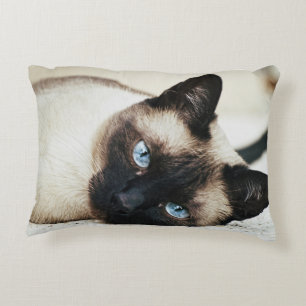Siamese Cat Pillow Decoratief Kussen