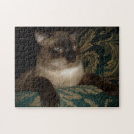 Siamese Cat Portrait Legpuzzel