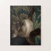 Siamese Cat Portrait Legpuzzel (Verticaal)