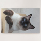 Siamese Cat Portrait Legpuzzel (Horizontaal)