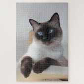 Siamese Cat Portrait Legpuzzel (Verticaal)