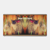 Siamese Cat Posing Personalized Bureaumat (Voorkant)