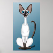 Siamese Cat Poster (Voorkant)