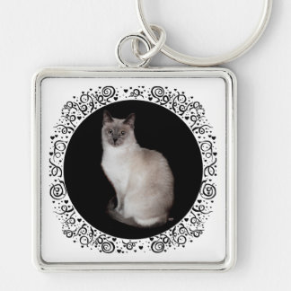 Siamese Cat Sleutelhanger