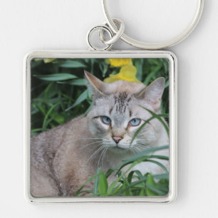 Siamese Cat Sleutelhanger