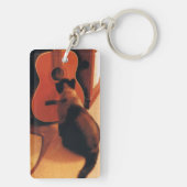 Siamese Cat Sleutelhanger (achterkant)