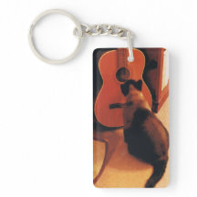 Siamese Cat Sleutelhanger