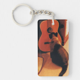 Siamese Cat Sleutelhanger