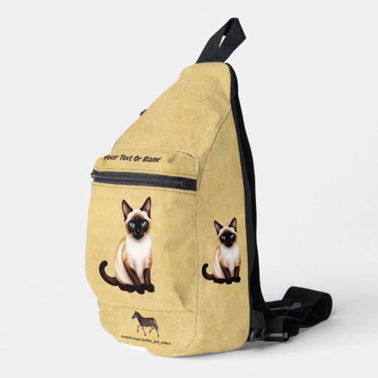 Siamese Cat Sling Bag (Rechterhoek)