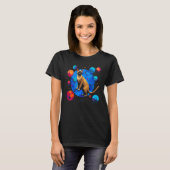 Siamese Cat Space Clothing T-shirt (Voorkant volledig)