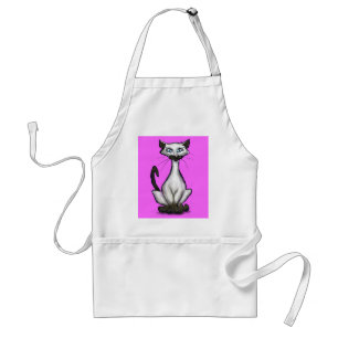Siamese Cat Standaard Schort
