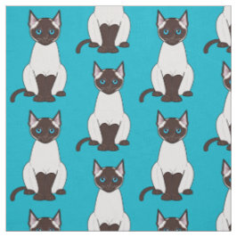 Siamese Cat Stof