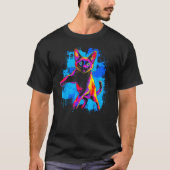 Siamese Cat T-shirt (Voorkant)