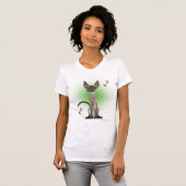 Siamese Cat T-Shirt (Voorkant volledig)