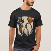 Siamese Cat T-Shirt (Voorkant)